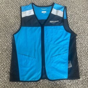 Amazon Teal and Black Vest